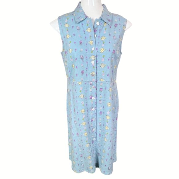 Studio Ease Boutique Shirt Dress Like NEW Linen & Rayon 🎉2X Host Pick🎉 - Picture 3 of 13